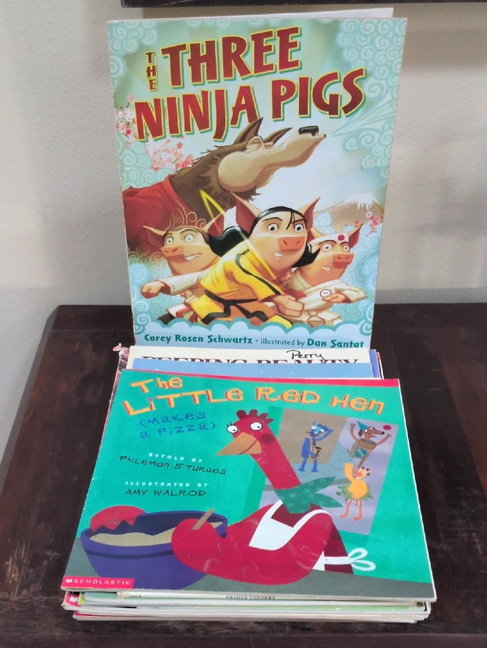 Scholastic Children's Fiction Fairy Tales Lot of 12 Picture Books Misc. Authors